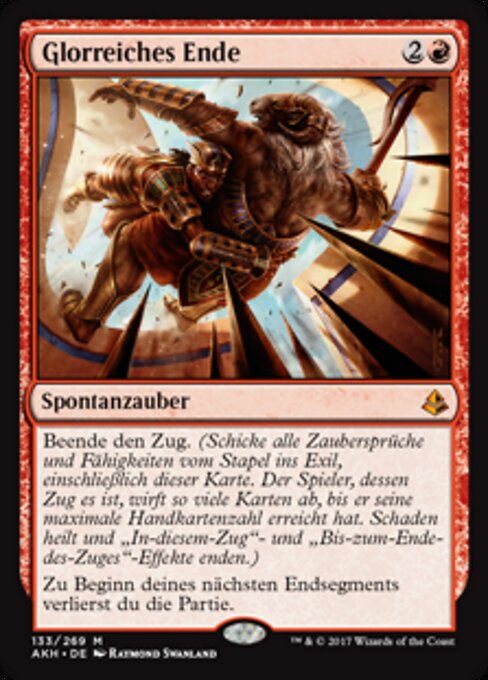 Glorreiches Ende AKH-133 Mythic Excellent Deutsch