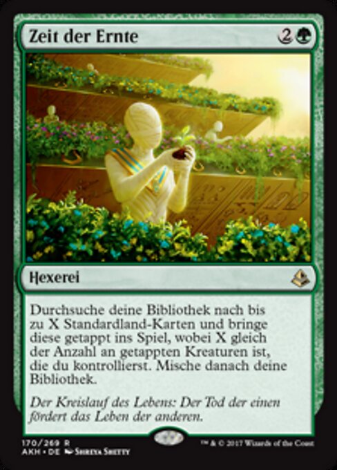 Zeit der Ernte AKH-170 Rare Excellent Deutsch