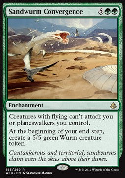 Sandwurm Convergence AKH-183 Rare Excellent Englisch