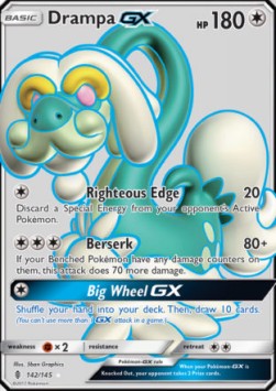 Sen-Long GX GRI-142 Ultra Rare Light Played Deutsch