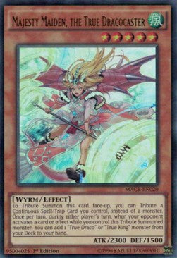 Majestät Mädchen, die wahre Drachowirkerin MACR-020 Ultra Rare Good Deutsch 1. Auflage