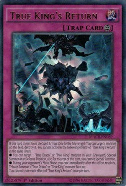 Ein wahrer König kehrt zurück MACR-069 Ultra Rare Light Played Deutsch 1. Auflage