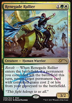 Renegaten-Zusammentrommler FNM- Rare Excellent Deutsch Foil