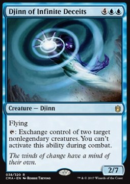 Djinn of Infinite Deceits CMA-38 Rare Excellent Englisch