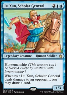 Lu Xun, Hochgelehrter General CMA-41 Rare Near Mint Englisch