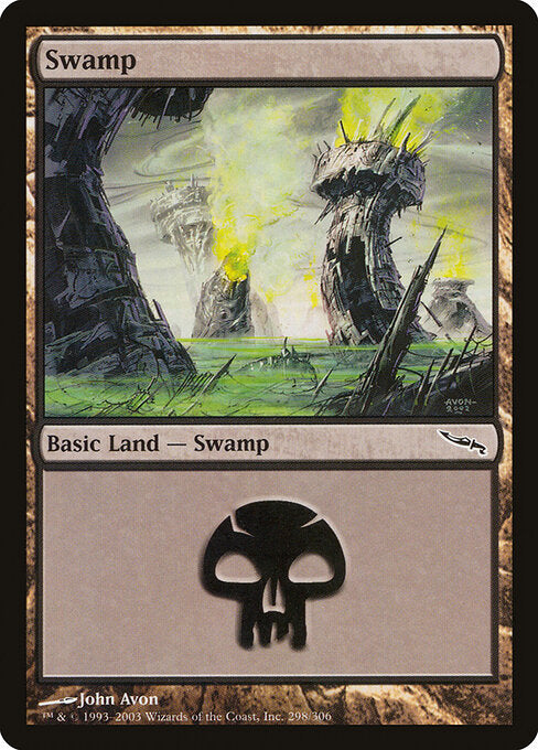 Swamp MRD-298 Land Poor Englisch Foil