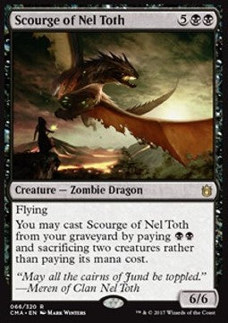 Scourge of Nel Toth CMA-66 Rare Near Mint Englisch