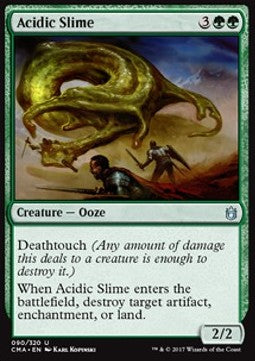 Acidic Slime CMA-90 Uncommon Excellent Englisch