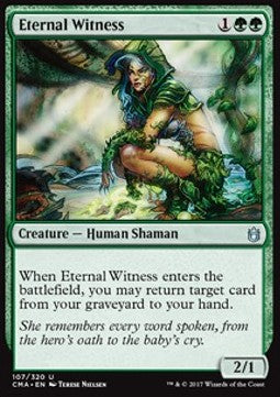 Eternal Witness CMA-107 Uncommon Poor Englisch