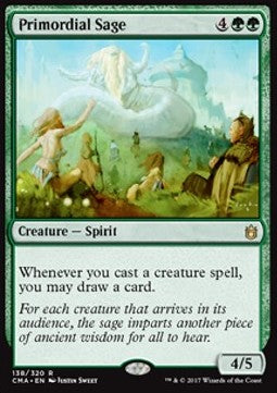 Primordial Sage CMA-138 Rare Excellent Englisch
