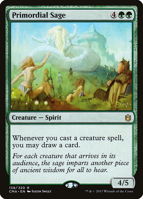 Primordial Sage CMA-138 Rare Excellent Englisch