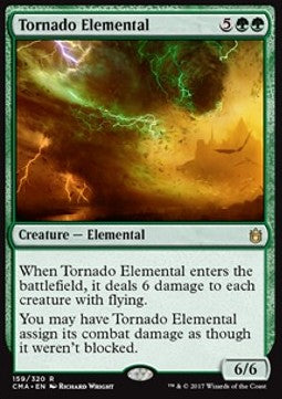 Tornado Elemental CMA-159 Rare Excellent Englisch