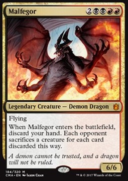 Malfegor CMA-184 Mythic Light Played Englisch