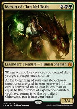 Meren of Clan Nel Toth CMA-186 Mythic Excellent Englisch Foil