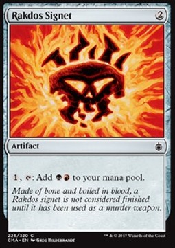 Rakdos Signet CMA-226 Common Near Mint Englisch