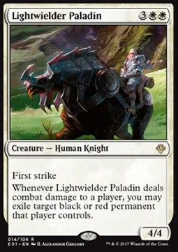Lightwielder Paladin E01-14 Rare Excellent Englisch