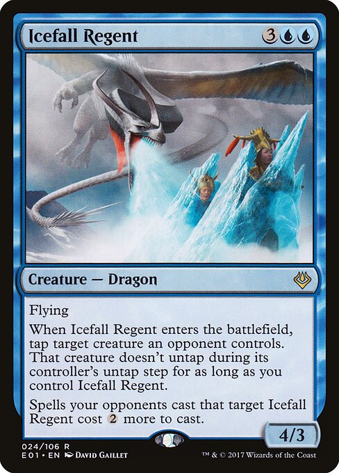 Icefall Regent E01-24 Rare Excellent Englisch