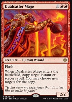 Dualcaster Mage E01-46 Rare Excellent Englisch