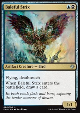 Baleful Strix E01-80 Uncommon Near Mint Englisch