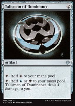 Talisman of Dominance E01-90 Uncommon Near Mint Englisch