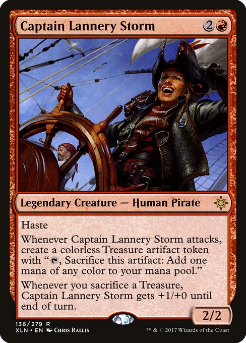 Captain Lannery Storm XLN-136 Rare Excellent Englisch
