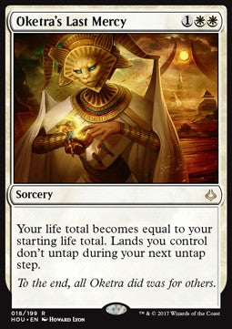 Oketra's Last Mercy HOU-18 Rare Good Englisch