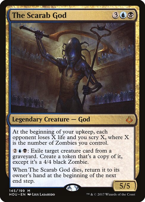 The Scarab God HOU-145 Mythic Light Played Englisch