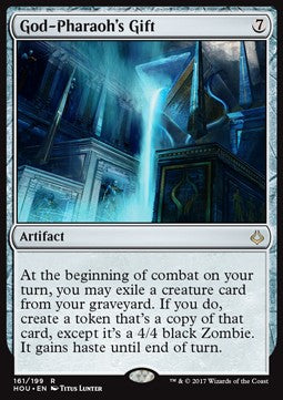 Gabe des Gott-Pharaos HOU-161 Rare Light Played Deutsch Foil