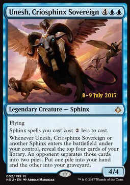 Unesh, oberste Pecorasphinx PHOU-52 Mythic Excellent Deutsch Foil