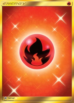 Feuer-Energie BUS-167 Secret Rare Excellent Deutsch