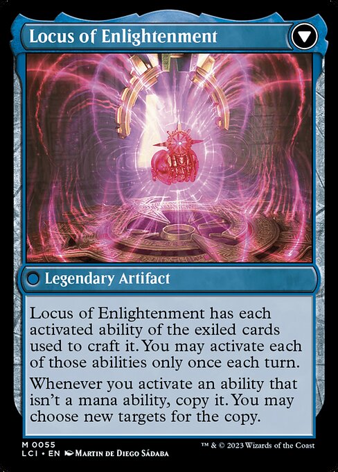 The Enigma Jewel // Locus of Enlightenment - Back Face