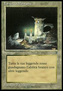 Mountain Stronghold LEIT- Uncommon Good Italienisch