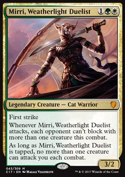 Mirri, Duellantin der Wetterlicht C17-43 Mythic Played Deutsch Foil