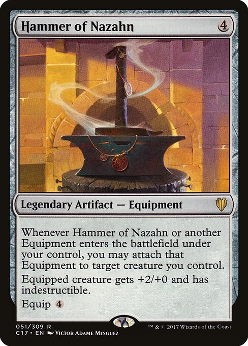 Nazahns Hammer C17-51 Rare Excellent Englisch