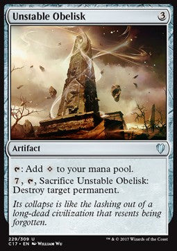 Instabiler Obelisk C17-229 Uncommon Good Deutsch
