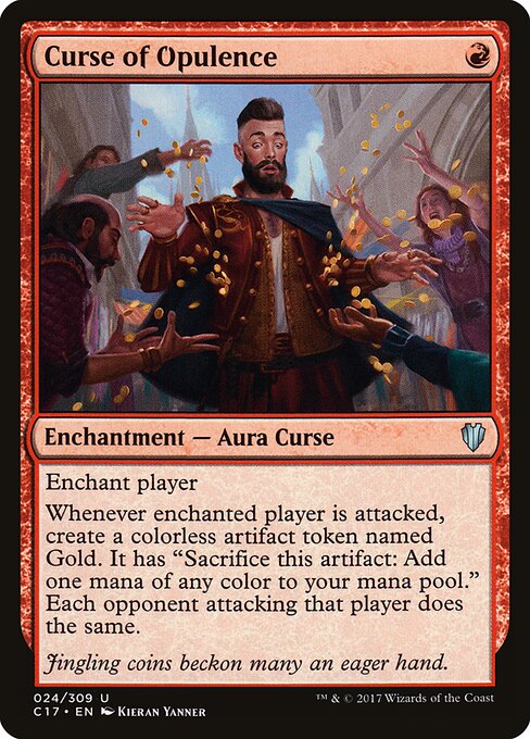 Curse of Opulence C17-24 Uncommon Excellent Englisch