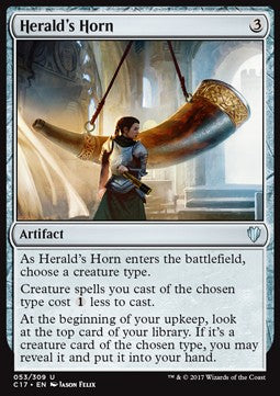 Herald's Horn C17-53 Uncommon Excellent Englisch