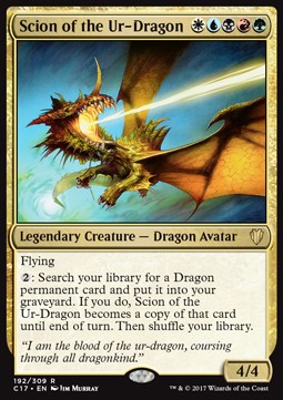 Scion of the Ur-Dragon C17-192 Rare Near Mint Englisch