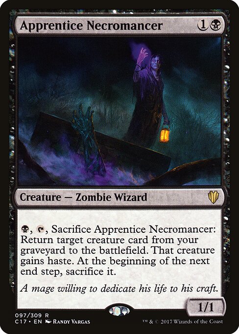 Apprentice Necromancer C17-97 Rare Excellent Englisch