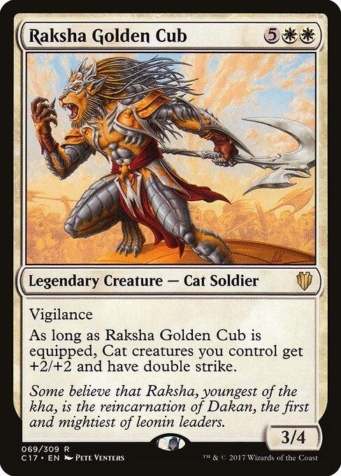 Raksha Golden Cub C17-69 Rare Excellent Englisch