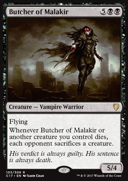 Butcher of Malakir C17-103 Rare Excellent Englisch