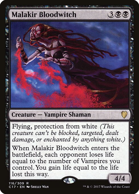 Malakir Bloodwitch C17-116 Rare Excellent Englisch