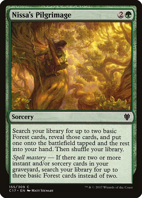 Nissa's Pilgrimage C17-155 Common Near Mint Englisch