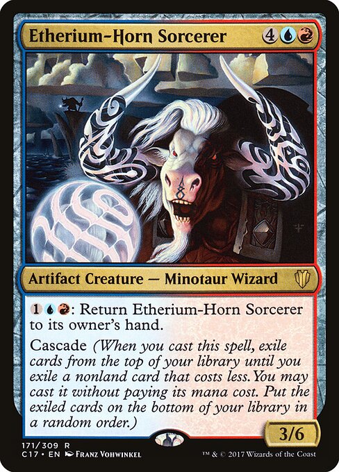Etherium-Horn Sorcerer C17-171 Rare Near Mint Englisch
