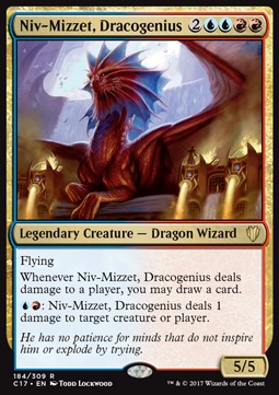 Niv-Mizzet, Dracogenius C17-184 Rare Excellent Englisch