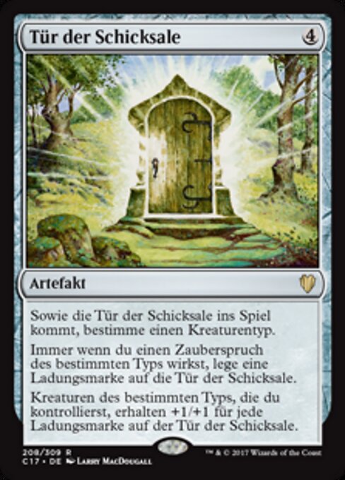 Tür der Schicksale C17-208 Rare Excellent Deutsch