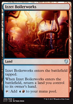 Izzet-Dampfwerk C17-256 Uncommon Excellent Englisch