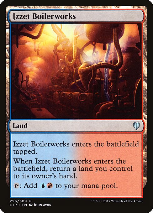Izzet-Dampfwerk C17-256 Uncommon Excellent Englisch