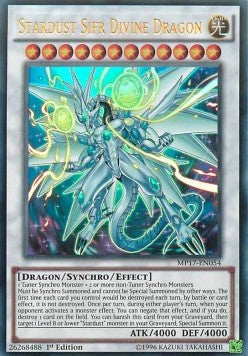 Stardust Sifr Divine Dragon MP17-054 Ultra Rare Good Englisch 1. Auflage
