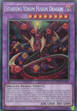 Hungergift-Fusionsdrache MP17-DE147 Secret Rare Excellent Deutsch 1. Auflage